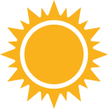 Sun icon