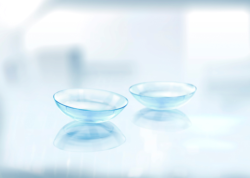 A pair of contact lenses