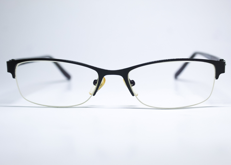 Semi-Rimless Eyeglass Frames